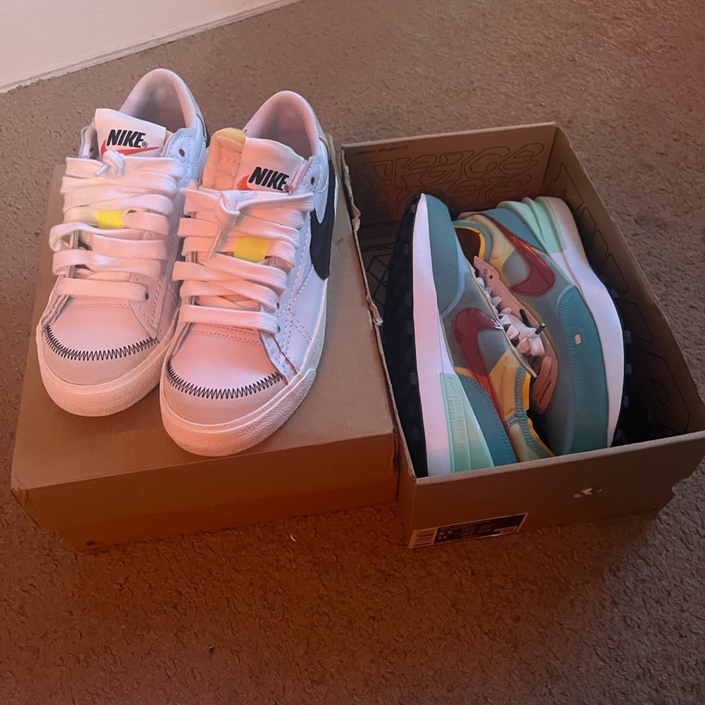 NIKE HIPPIE 04 and NIKE BLAZER LOW BOTH ARE MEN’S 9.5